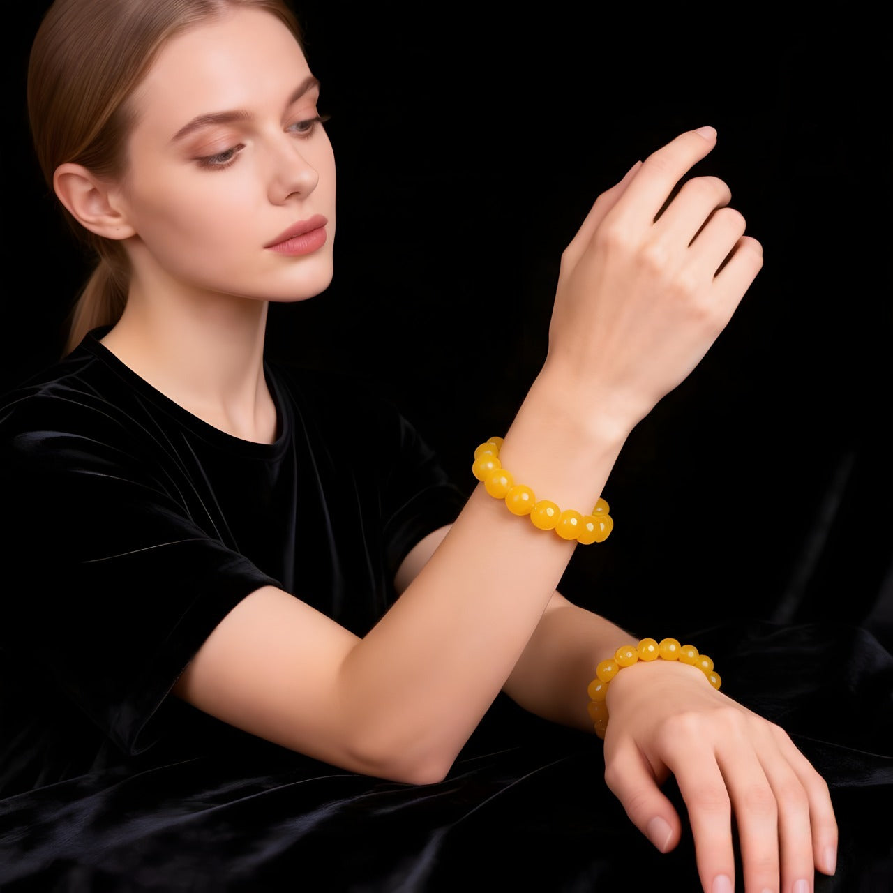 Honey Yellow Amber